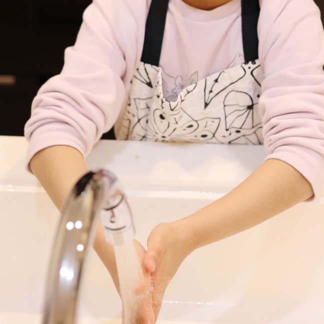 身辺処理のできる子ども